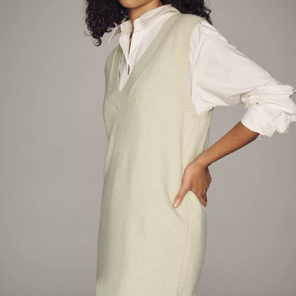 Anthropologie Sunday in Brooklyn Sweater Vest Mini Dress - Picture 2 of 4